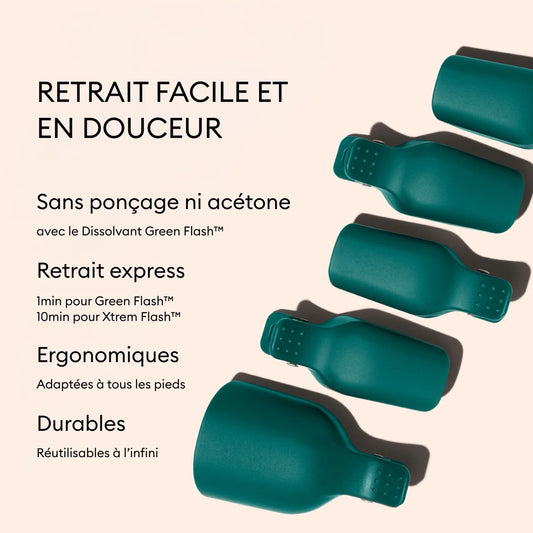 Pinces de Retrait x10 - Pieds - MANUCURIST