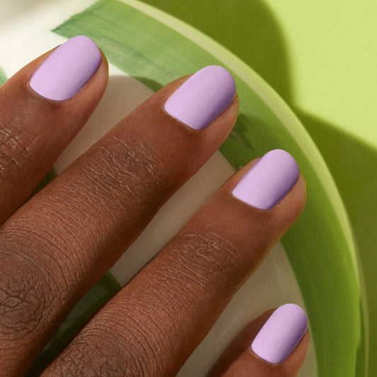 Green Lisa Lilac Nail Polish - MANUCURIST