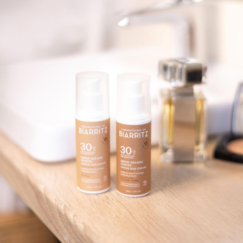 Crème solaire teintée SPF 30 - LE LABORATOIRES DE BIARRITZ