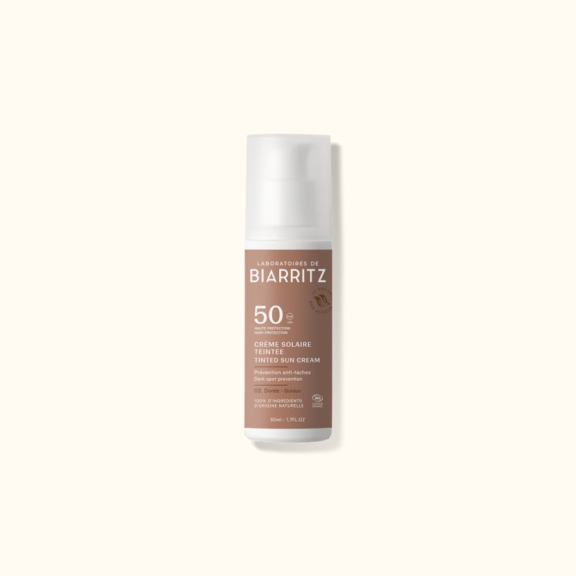 Crème solaire teintée SPF 50 - LE LABORATOIRES DE BIARRITZ