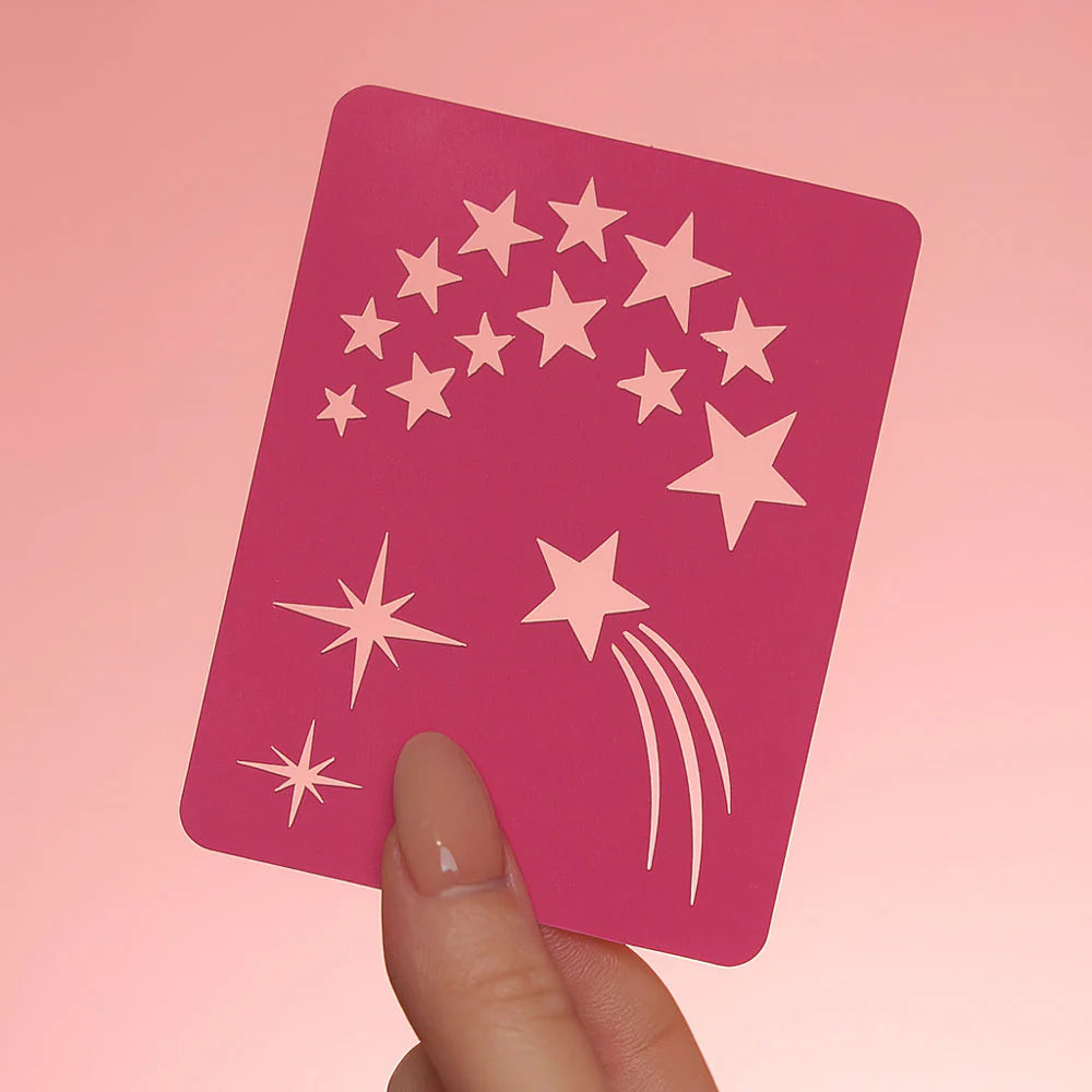 Pochoir Etoiles - SI SI LA PAILLETTE