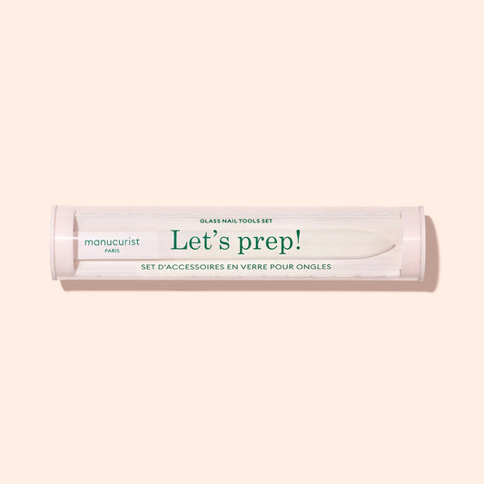 Let’s prep - accessoires en verre pour ongles - MANUCURIST