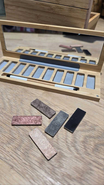 Bambou box 10 fards (vide) - ZAO