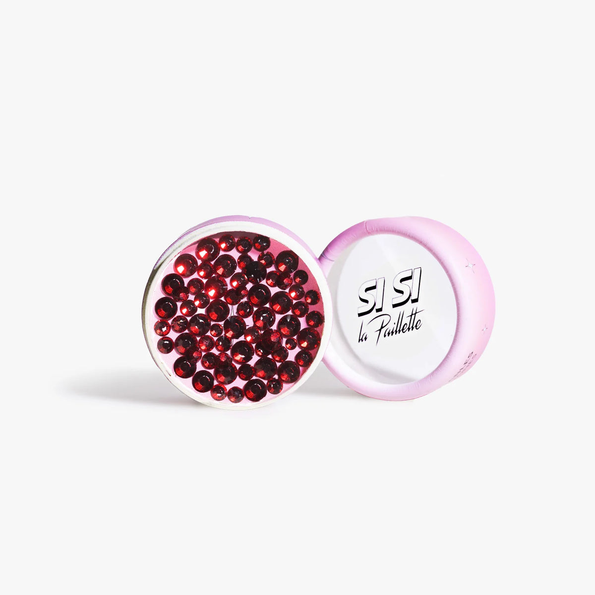 Strass en verre Réutilisables - Rubis - SI SI LA PAILLETTE