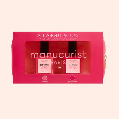 Trousse vernis GREEN - Jelly x2 - MANUCURIST