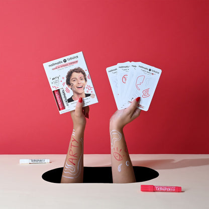 Coffret Arty Feutres tatouage temporaire - NAILMATIC