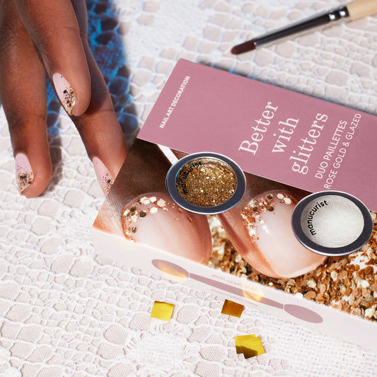 Coffret Rose Gold & Glazed - Manucurist