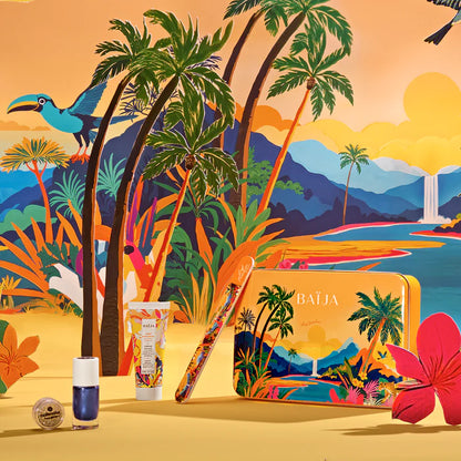 Coffret Lost Paradise vernis Bleu  - BAÏJA x NAILMATIC