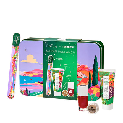 Coffret Jardin Pallanca vernis Rouge - BAÏJA x NAILMATIC