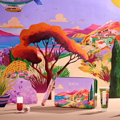 Coffret Jardin Pallanca vernis Rouge - BAÏJA x NAILMATIC