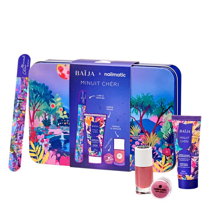Coffret Minuit Chéri vernis Bois de Rose - BAÏJA x NAILMATIC
