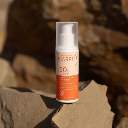 Crème solaire visage SPF 50 - LE LABORATOIRES DE BIARRITZ