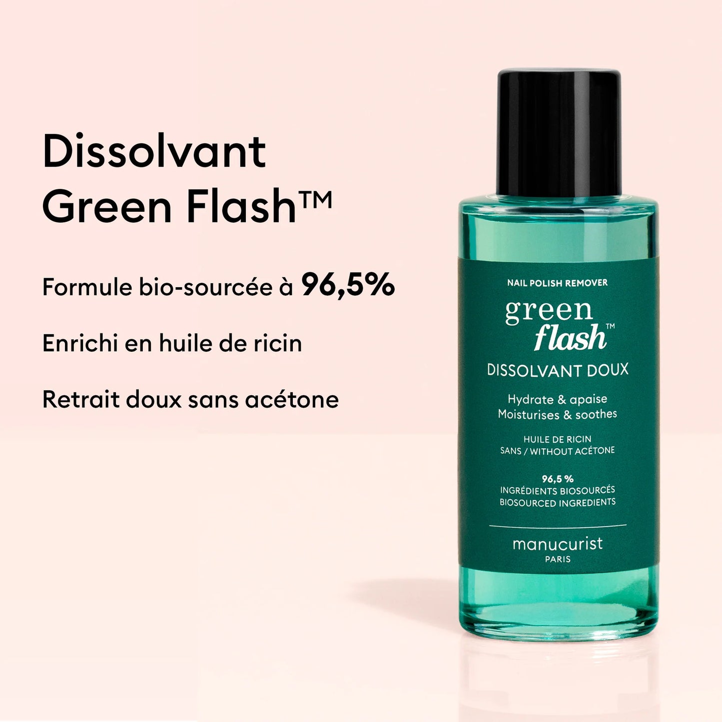 Dissolvant Green Flash - MANUCURIST