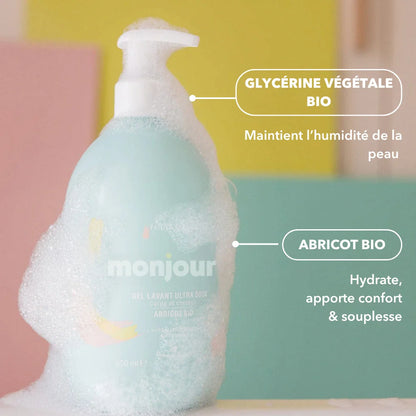 Gel Lavant Douceur Corps & Cheveux Monjour – 500 ml