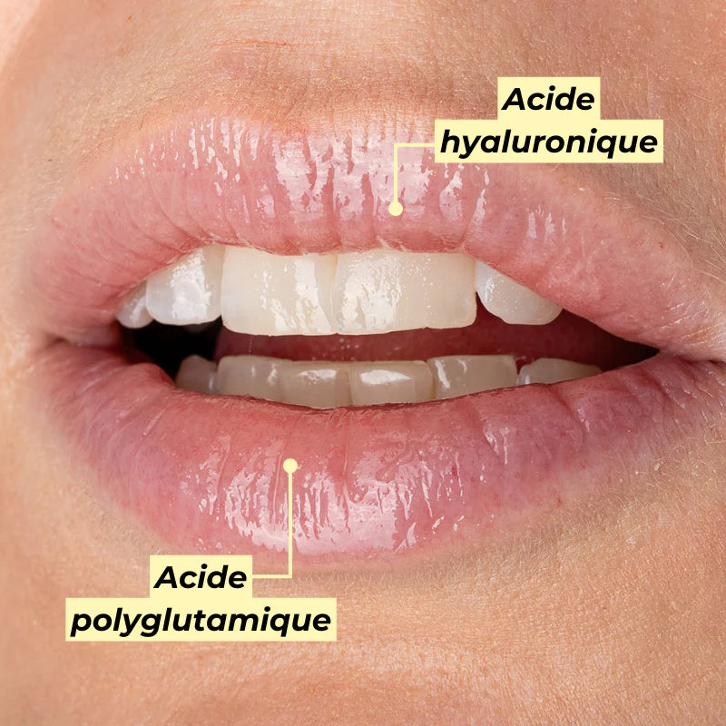 Gloss à lèvres booster d'hydratation – sérum repulpant à l'acide hyaluronique - POMPONNE