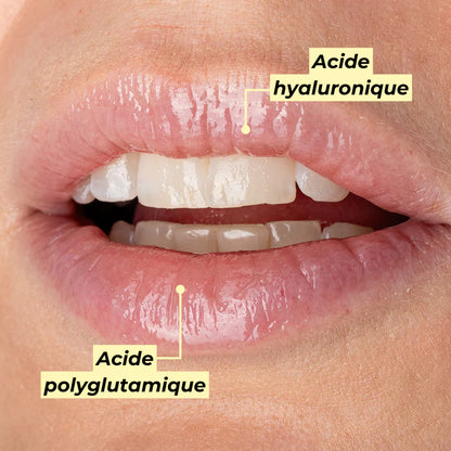 Gloss à lèvres booster d'hydratation – sérum repulpant à l'acide hyaluronique - POMPONNE