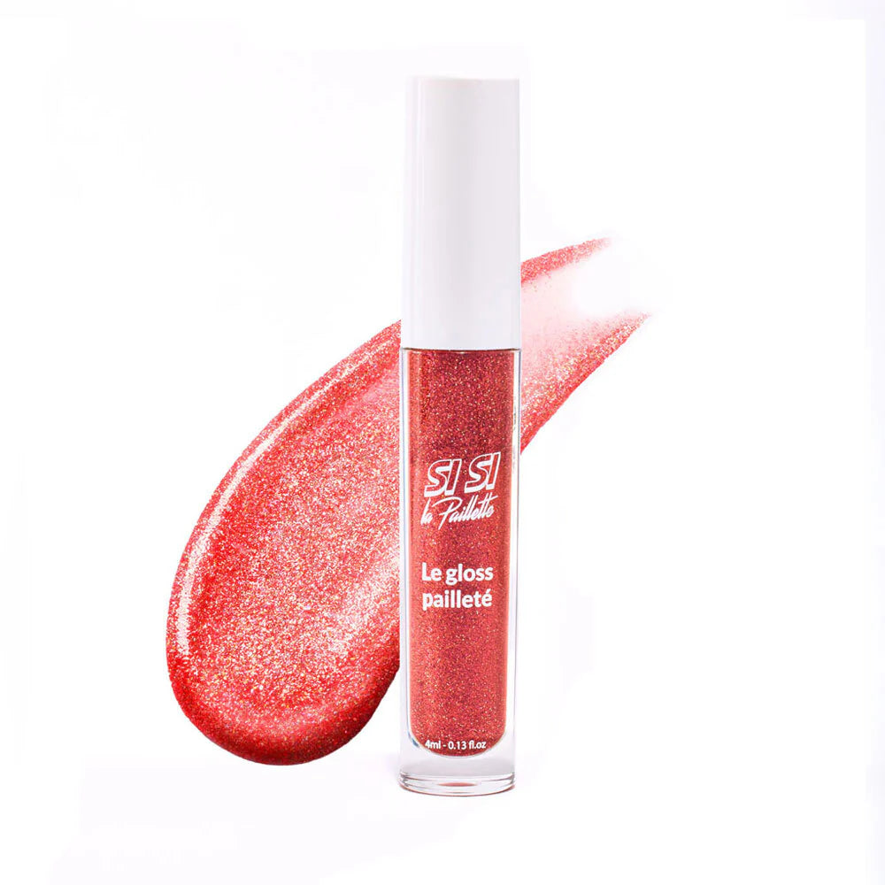 Gloss pailleté Rubis Chéri - SI SI LA PAILLETTE