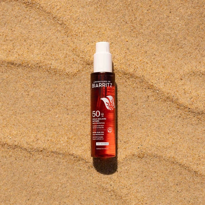 Huile Solaire Satinée SPF 50 - LE LABORATOIRES DE BIARRITZ