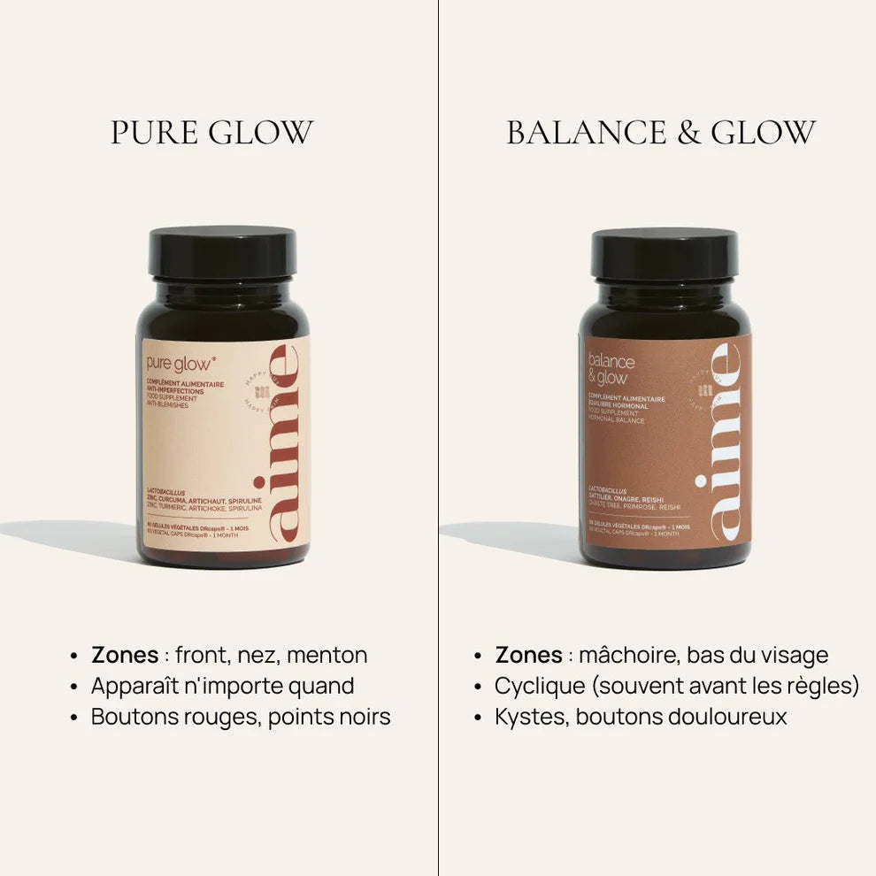 Complément Alimentaire Pure Glow 05 - AIME | KAKI BEAUTÉ