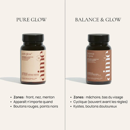 Complément Alimentaire Pure Glow 05 - AIME | KAKI BEAUTÉ