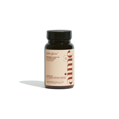 Complément Alimentaire Pure Glow 02 - AIME | KAKI BEAUTÉ