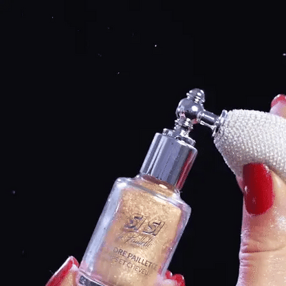 Spray Poudre Pailletée corps et cheveux - Dorée - SI SI LA PAILLETTE