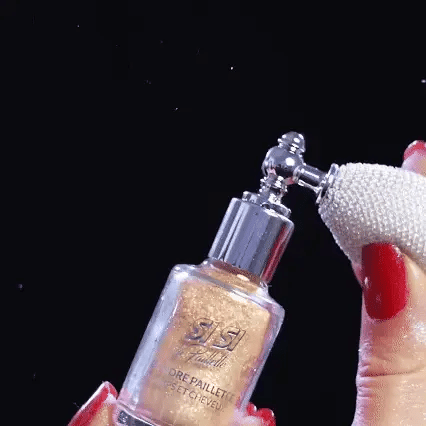 Spray Poudre Pailletée corps et cheveux - Dorée - SI SI LA PAILLETTE