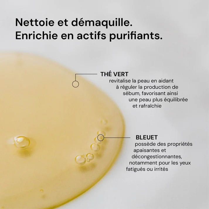 Nettoyant Huile Émulsionnante Démaquillante - LABOTÉ