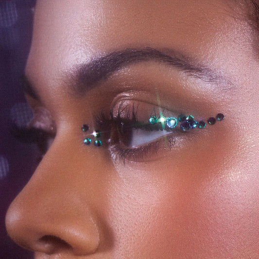 Strass en verre Réutilisables - Paon - SI SI LA PAILLETTE