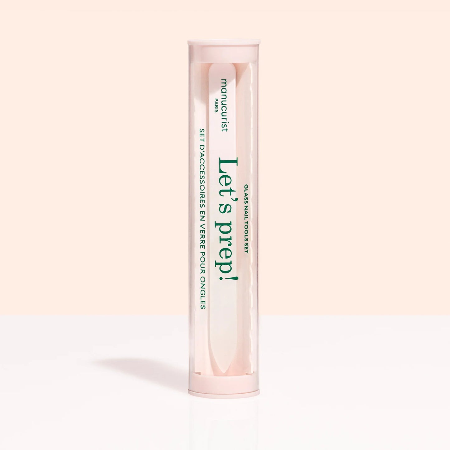 Glass cuticle pusher for nails - MANUCURIST