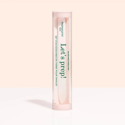 Glass cuticle pusher for nails - MANUCURIST