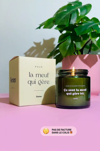 Bougie Forêt éternelle - FORTES