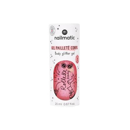 Gel Pailleté Rollette framboise - NAILMATIC