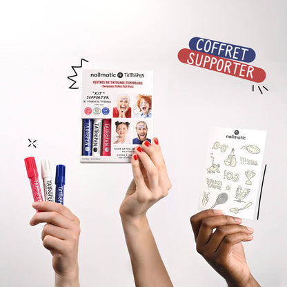 Coffret Kit Supporter x3 feutres  - NAILMATIC