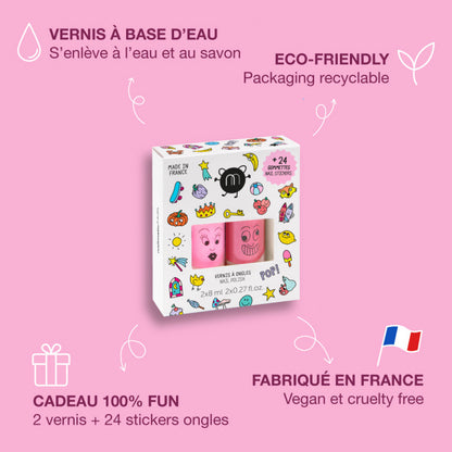 Coffret duo Vernis Dolly Kitty - NAILMATIC