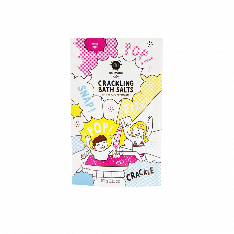 Sels de bain crépitants Rose - NAILMATIC