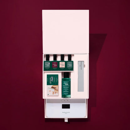 Coffret Noël Green Flash Prune & Pale Rose - MANUCURIST