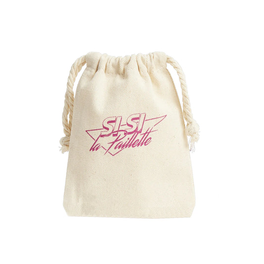 Pochon en Coton Bio - SI SI LA PAILLETTE