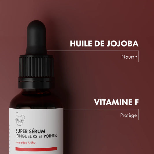 Super Sérum longueurs et pointes - CLÉMENCE & VIVIEN